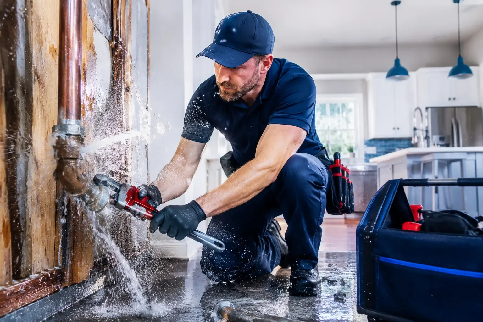 Local emergency pipe repair professionals in Burnt Cabins, PA